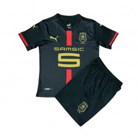 Jalkapallo Pelipaidat Stade Rennais Lasten 120th Anniversary Paita 2020-2021 Lyhythihainen